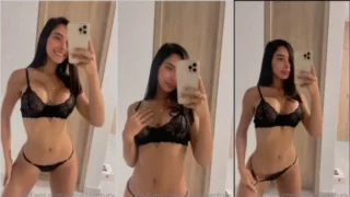 Famous Daniela Antury panties and bra