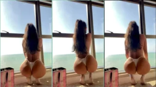Nina Klein Delicious Pussy wiggling on the floor