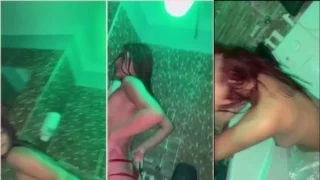 Maria Sandoval naughty of the beautiful red lingerie curves