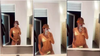 Natalia Bikini Towers showing her thin body