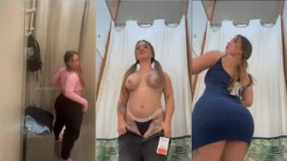 Piranha Andrea Rodas changing her clothes