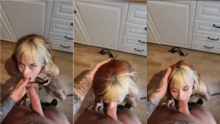 Leaked video of Sallydinosaur sucking her boyfriend