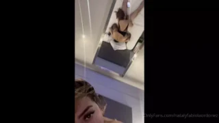 Nataly Ordonez giving tasty in bed