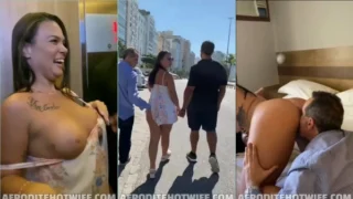 Afrodite Hotwife hot video of the little cat whore